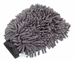 Guanto in ciniglia in microfibra per lavaggio auto, antigraffio di alta qualità, pulizia professionale, assorbente e morbido, 16 × 25 cm
