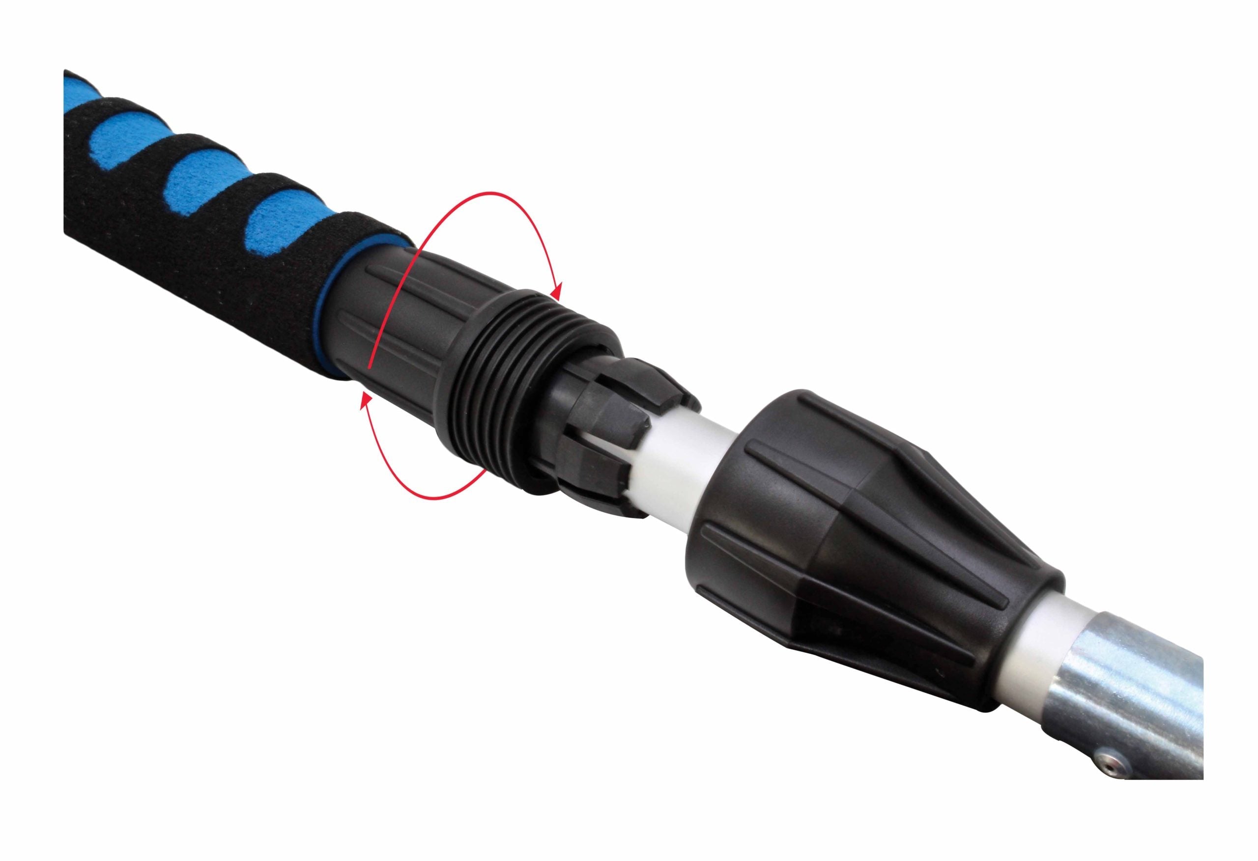 Spazzole pulizia telescopica lavaggio, spazzola, spugna, esterno camion camper moto, accessori, spazzolone, pennello, senza graffi, con raccordo attacco per acqua 950–1565 mm