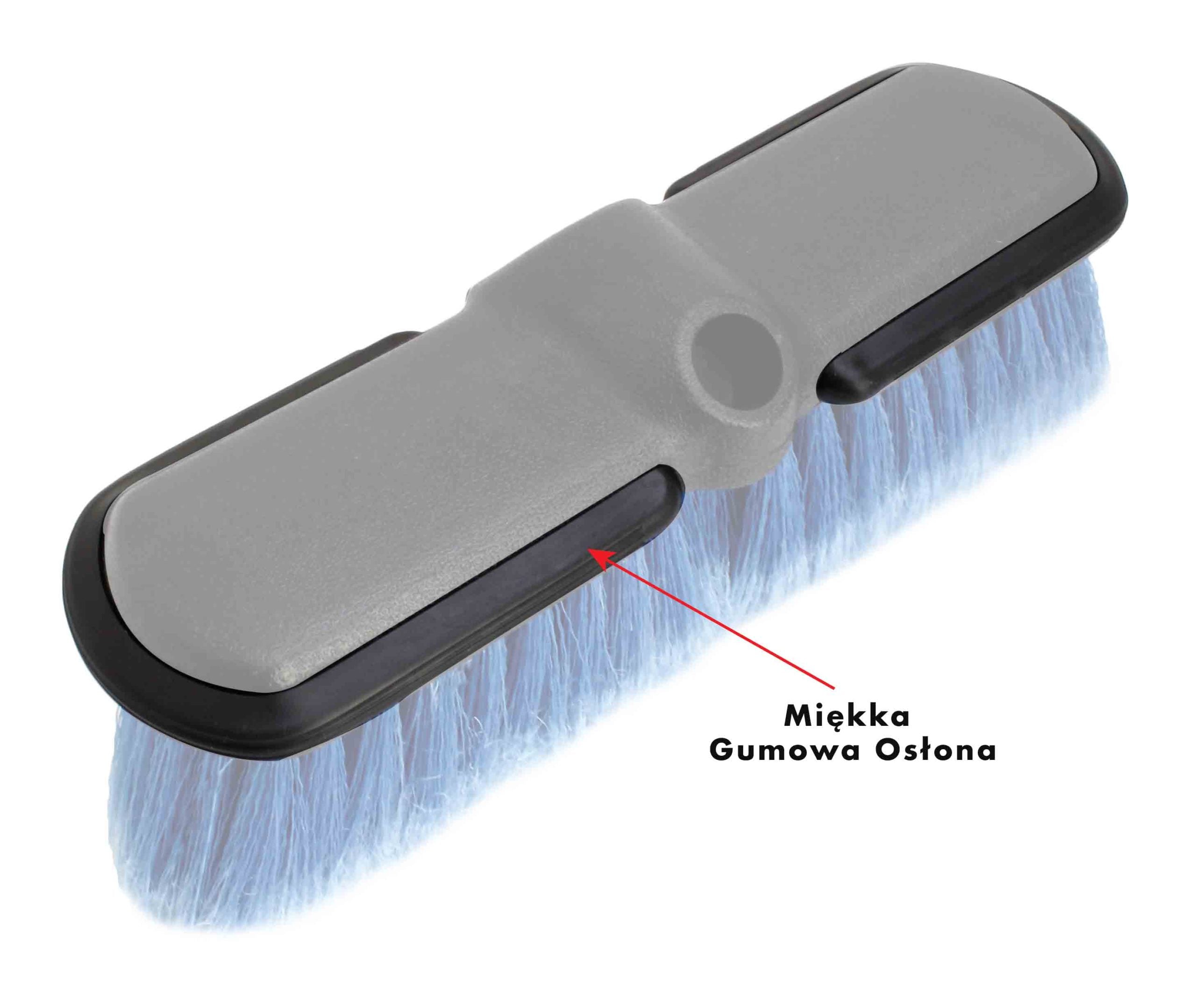 Set di spazzole pulizia telescopica lavaggio auto, spazzola, spugna, auto camion camper moto, accessori, spazzolone, pennello, senza graffi, 250 × 60 mm 1020–1725 mm