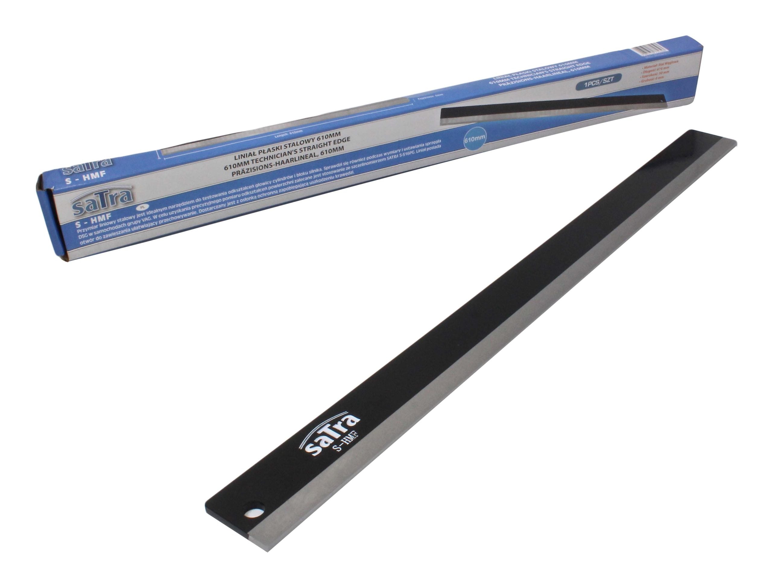 Riga di riscontro di precisione, 610mm, righello per test di piano del blocco motore cilindrico