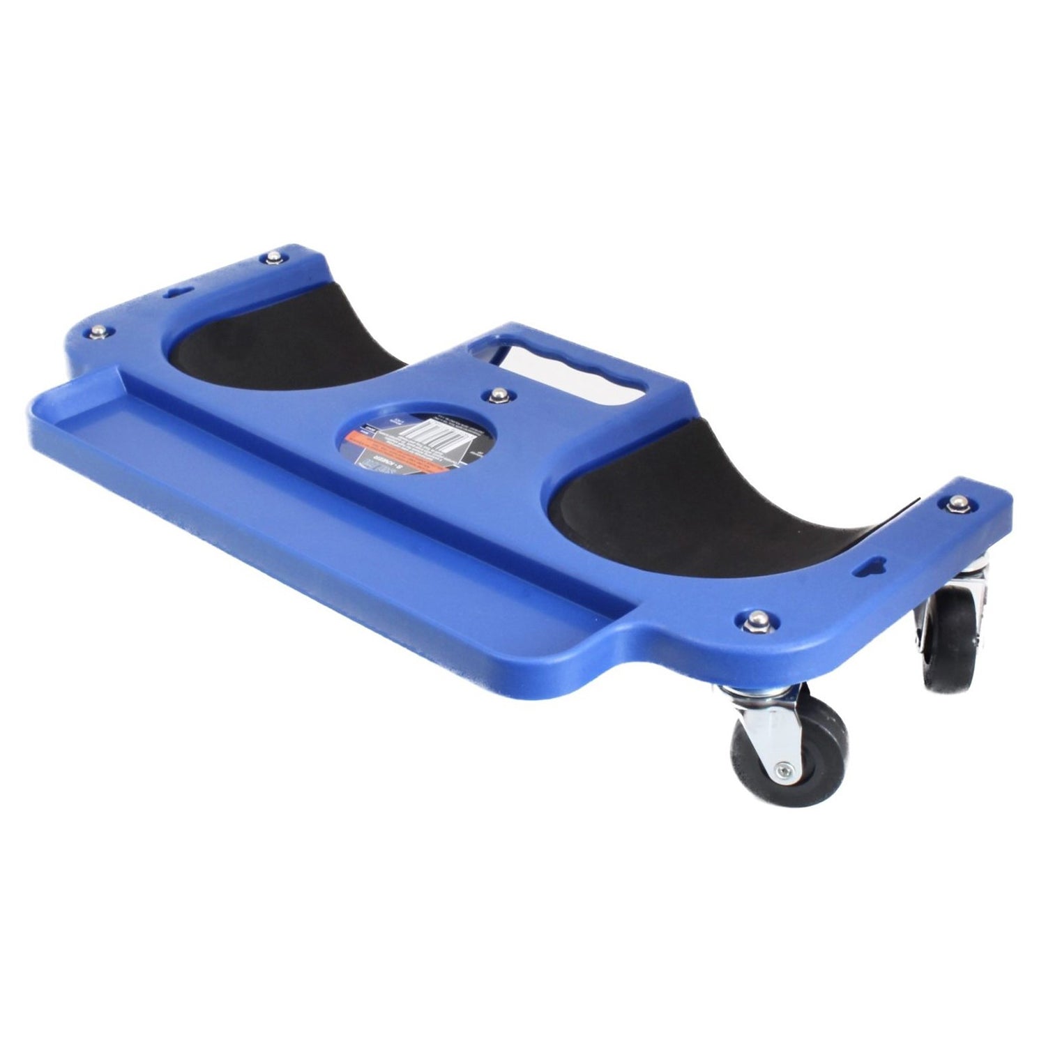 Rolling knee creeper/pads abs ad alto impatto, 5 ruote girevoli, vassoio porta attrezzi, multicolore, piccolo, proteggi ginocchio mobile - 2 cuscinetti in schiuma morbida