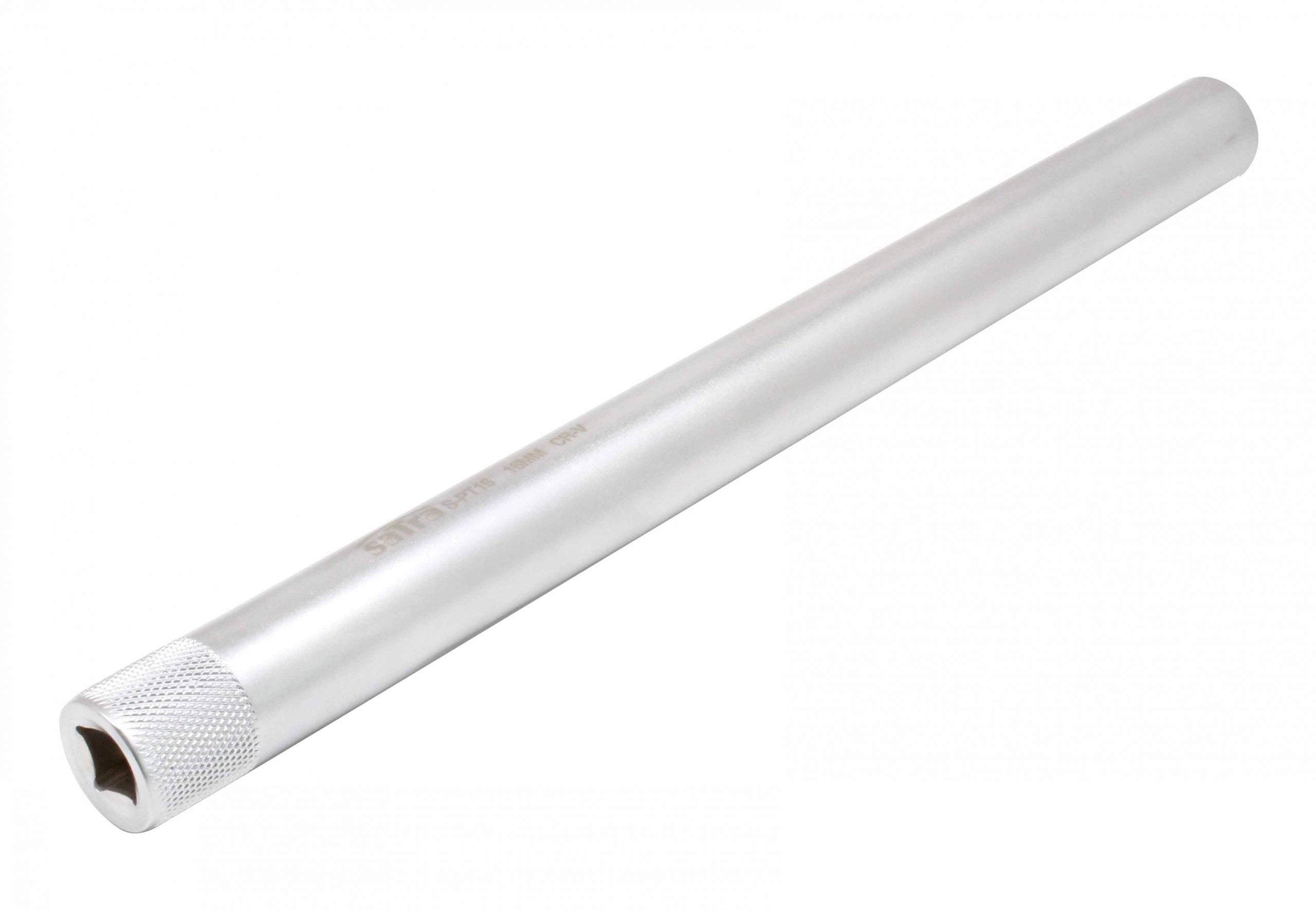 Chiave a bussola magnetica per candele-candelette di accensione extra lunga con magnete, 3/8" 16 mm, lunghezza 250 mm, poligonale