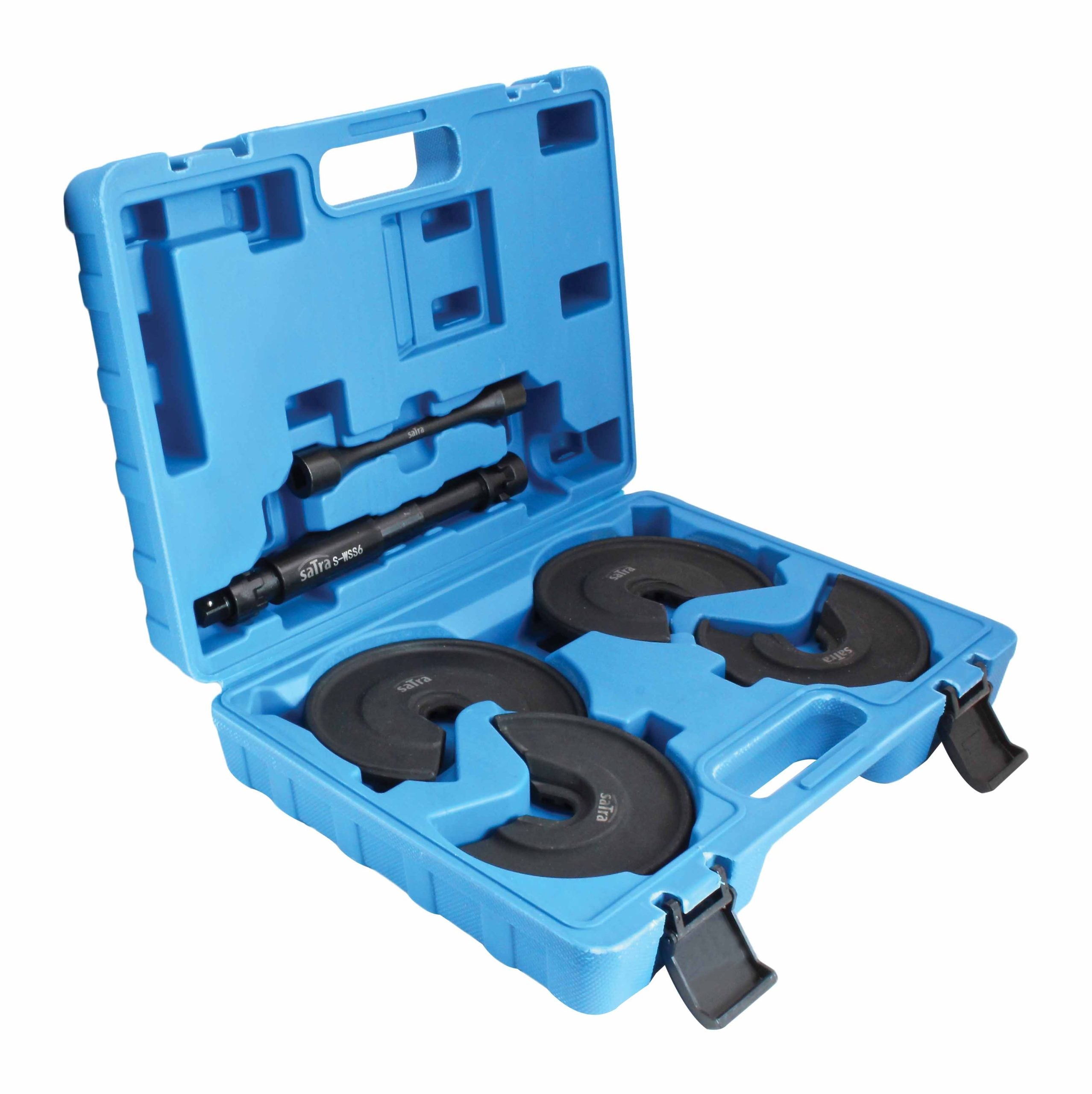 Set universale tenditore molla sospensioni, set per montaggio smontaggio ammortizzatori, smonta molle, auto attrezzo per ammortizzatori, Asta