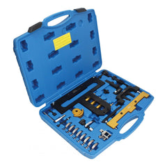 Kit di strumenti di bloccaggio di allineamento dell'albero a camme del motore, kit messa in fase motore, kit fasatura motori BMW N46 N42 N46T Valvetronic