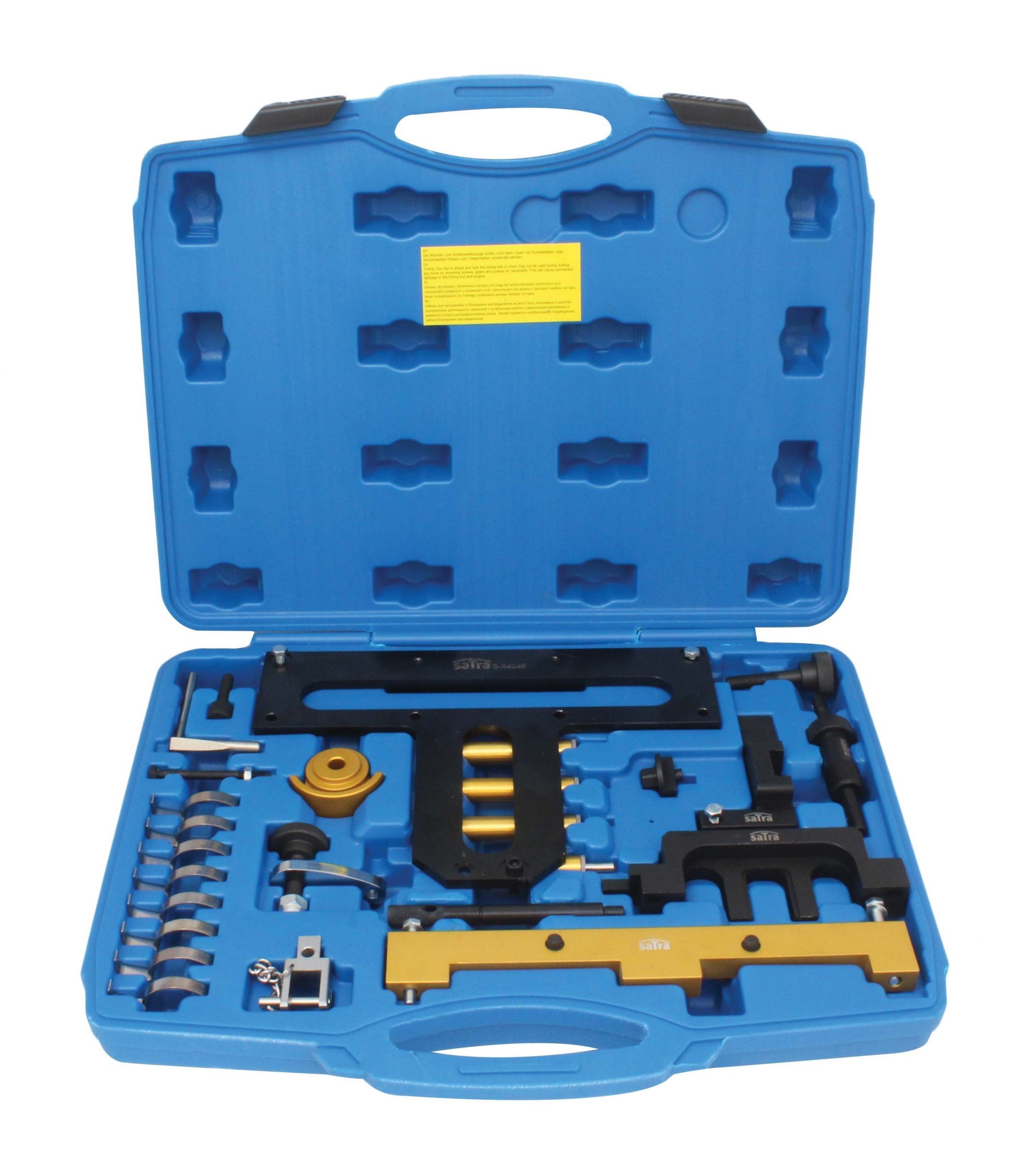 Kit di strumenti di bloccaggio di allineamento dell'albero a camme del motore, kit messa in fase motore, kit fasatura motori BMW N46 N42 N46T Valvetronic