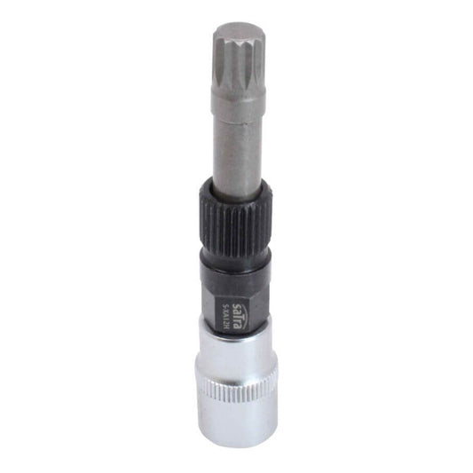 Chiave puleggia alternatore M10 lunghezza 110mm, estrattore puleggia alternatore, chiave a bussola per ruota libera alternatore con 33 denti, 3/8", attrezzi per alternatore per VW Golf, Vento, Passat, Audi A3, Volvo, marca Satra