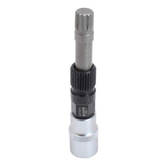 Chiave di rimozione puleggia alternatore M10 lunghezza 110mm, estrattore puleggia alternatore, chiave a bussola per ruota libera alternatore con 33 denti, 3/8