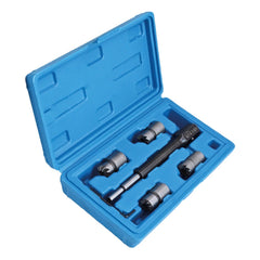 Set frese CDI per pulizia sedi elettroiniettori e/o iniettori, kit per la fresatura sedi iniettori, 15–19 mm