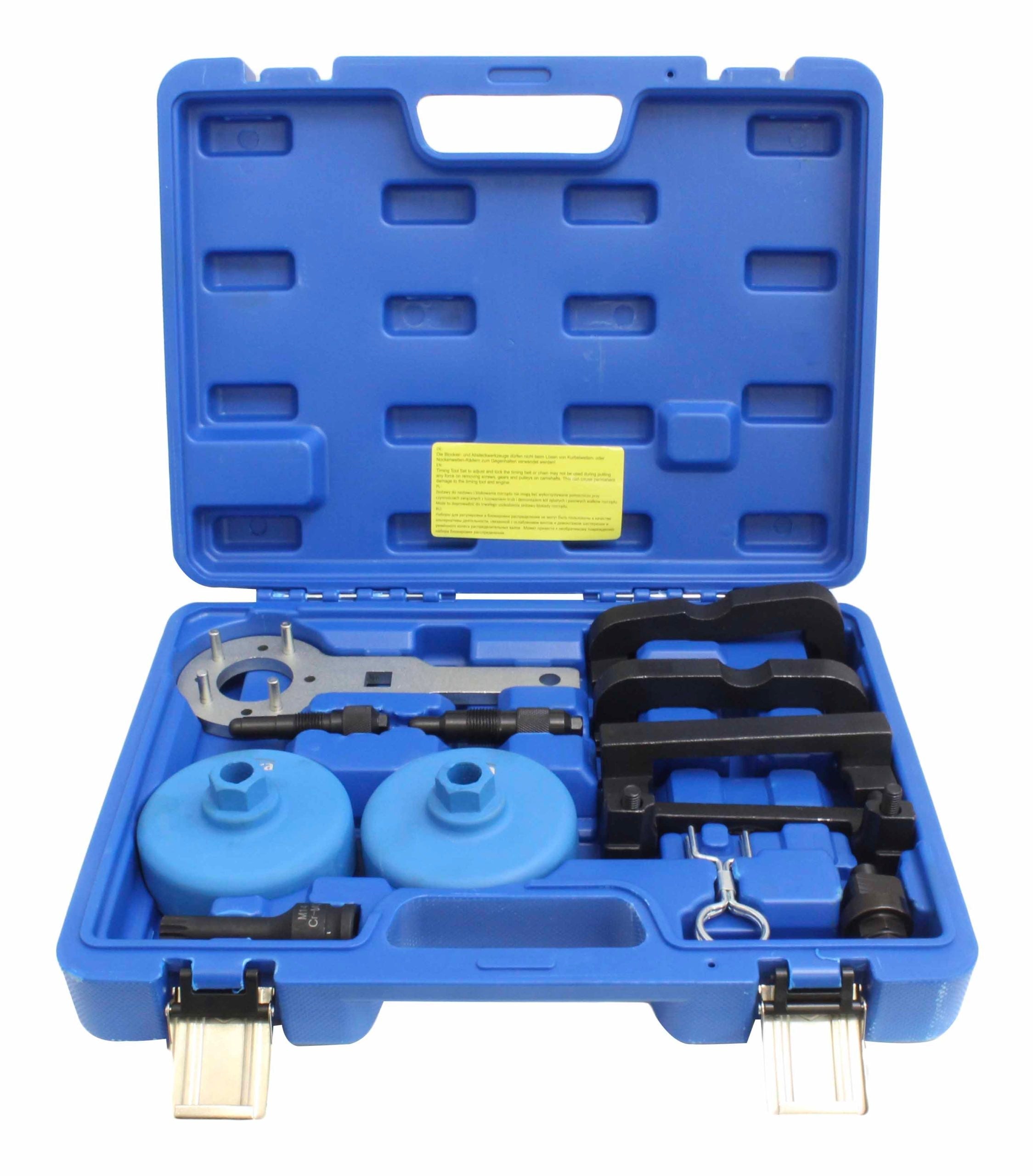 Kit di strumenti di bloccaggio di allineamento dell'albero a camme del motore, kit messa in fase motore, kit fasatura motori VW Audi VAG 2.4 2.8 3.0 benzina