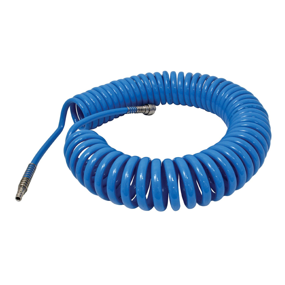 Tubo a spirale per aria compressa, 3/8 × 1/2 × 12 m