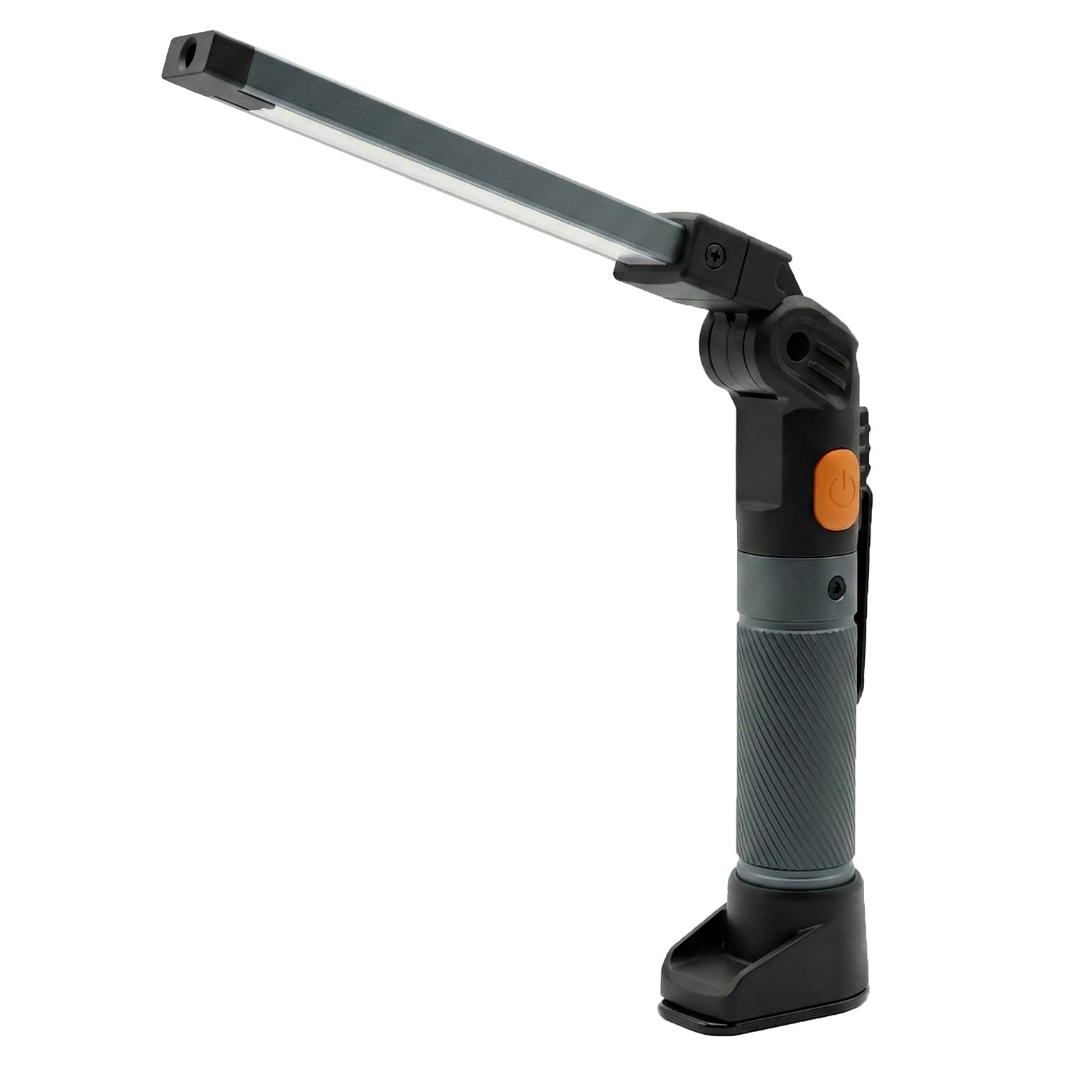 Lampada da lavoro ricaricabile a LED fluxon ,450LM, con batteria 2200mAh ,testa girevole 180° , torcia da lavoro