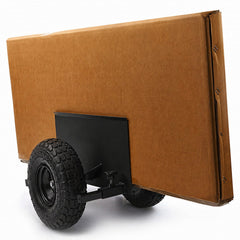 Carrello per trasporto pannelli di grandi dimensioni, regolabile ,ruote grandi pneumatiche Gebo Tools