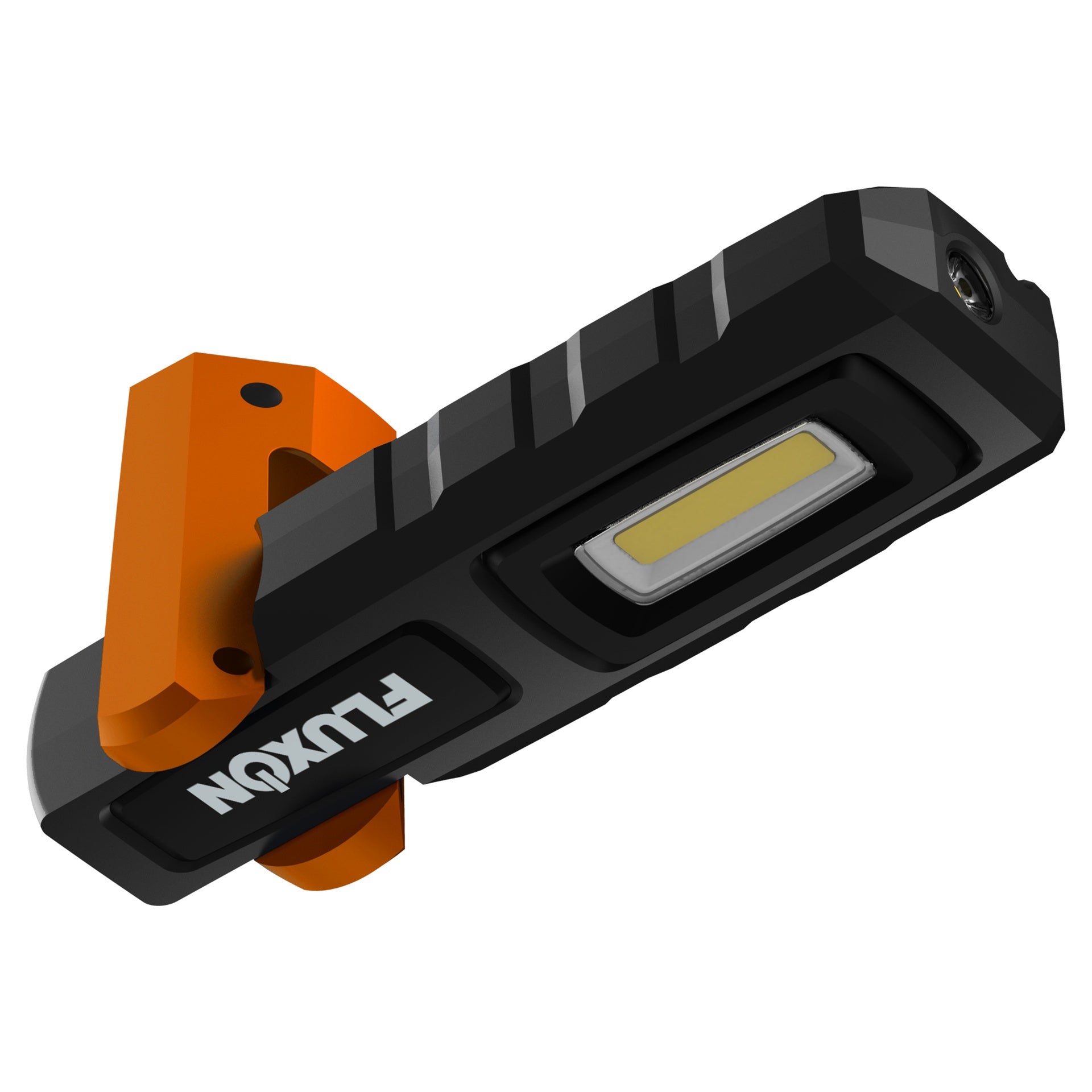 Lampada da lavoro magnetica ricaricabile a LED fluxon ,500LM, con batteria 2200mAh ,con gancio ,torcia da lavoro