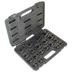 Set di chiavi aperte a zampa di gallo, per raccordi tubi freni olio 8-32 mm, 1/2