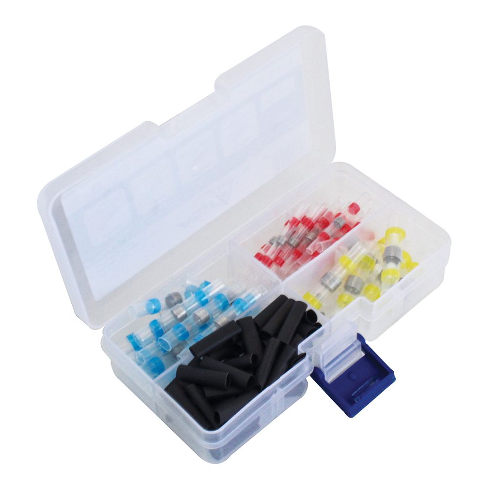 Set di 100 pezzi tubi termoretraibili, per cavi di isolamento, kit di tubi termorestringenti, assortimento di manicotti per avvolgimento di cavi isolanti elettrici, capicorda stagnati