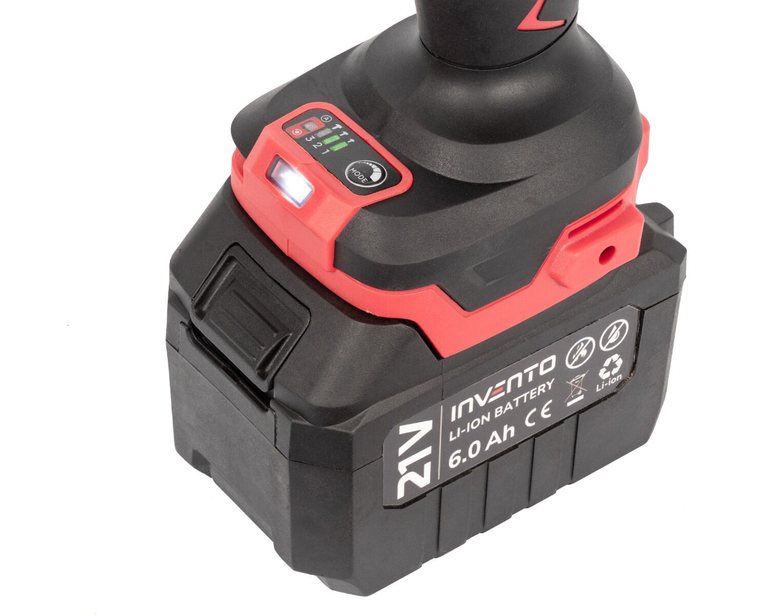 Batteria di ricambio agli ioni di litio Li-Ion 6 Ah Invento