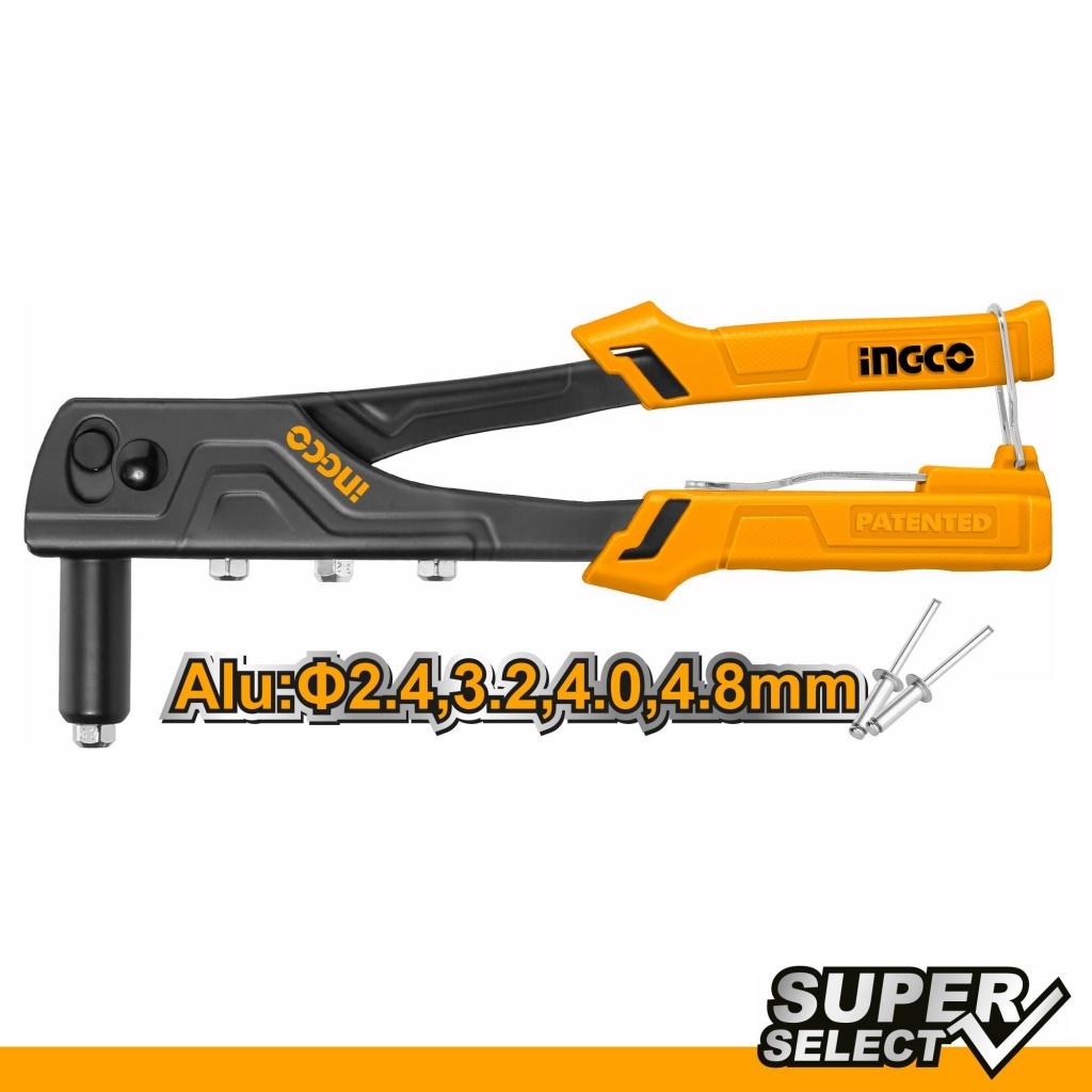 Pinza per rivettatura 2,4–4,8 mm Ingco