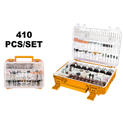 Set di accessori per la levigatura, levigatrice multiuso, set di accessori per levigatrice, 410 pezzi Ingco