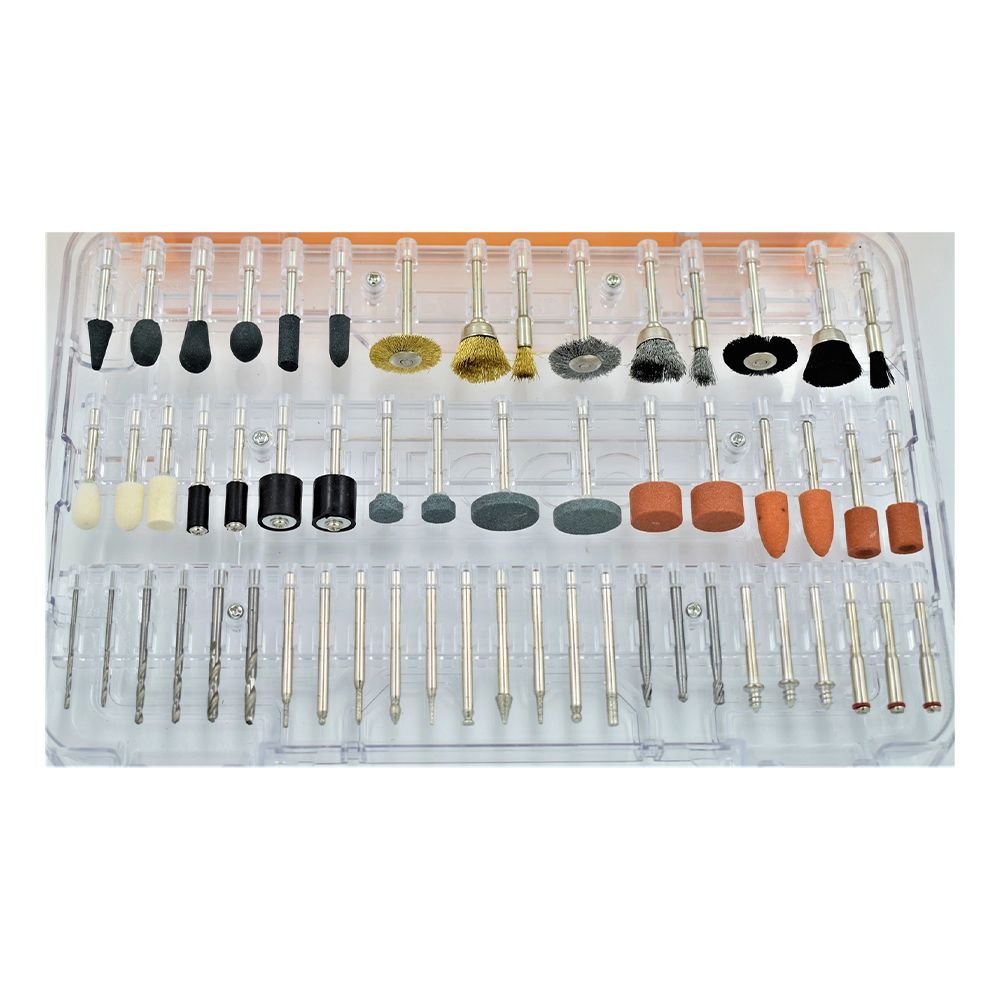 Set di accessori per la levigatura, levigatrice multiuso, set di accessori per levigatrice, 410 pezzi Ingco