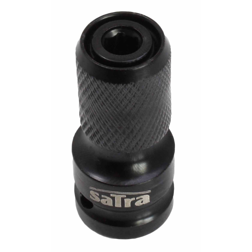 Adattatore a impatto 1/2'' a 1/4''  presa femmina esagonale , in acciaio Cr-V,per trapano, avvitatore