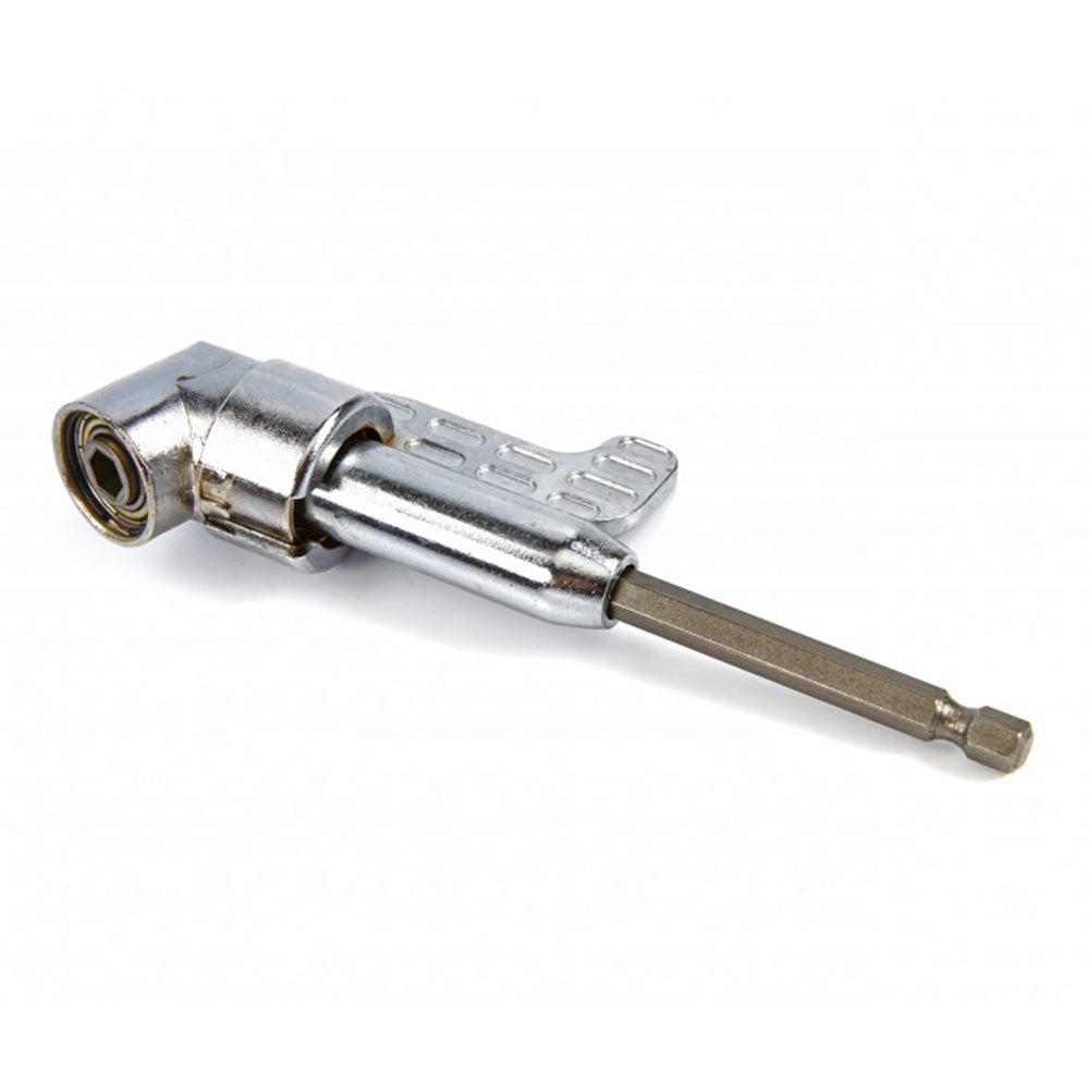 Adattatore per trapano angolare a 90 gradi, convertitore ad angolo, attacco per mandrino elettrico, 1/4'' cacciavite a taglio esagonale porta-inserti, avvitatore per foratura in spazi ristretti  50 mm Hbm