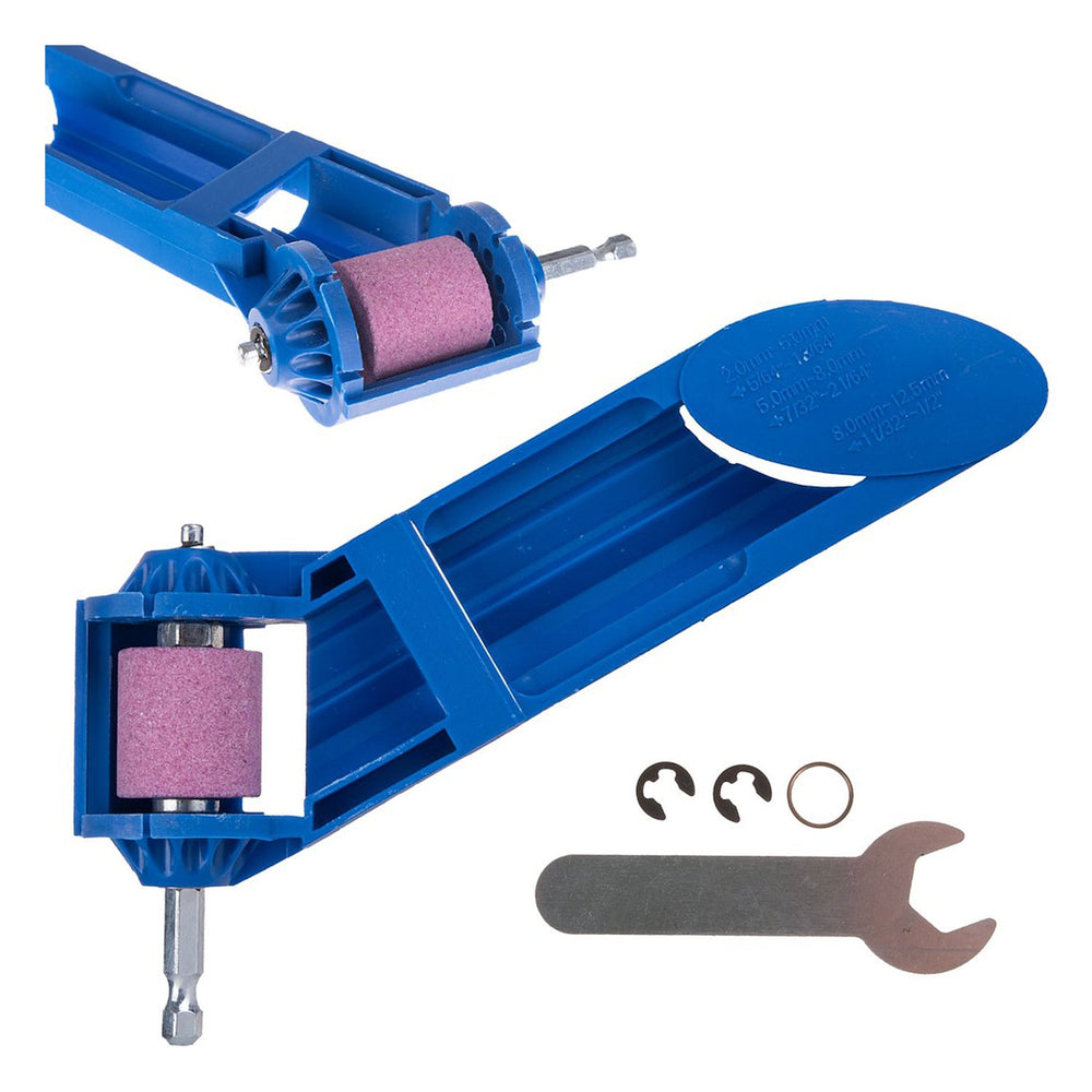 Affilatrice portatile per punte da trapano da 2,0-12,5 mm,utensile per mole, affila  punte da trapano Keltin