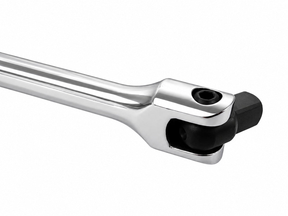 Leva snodata 1/2" con testa flessibile, 450 mm, ideale per riparazioni auto e fai-da-te, Gebo Tools