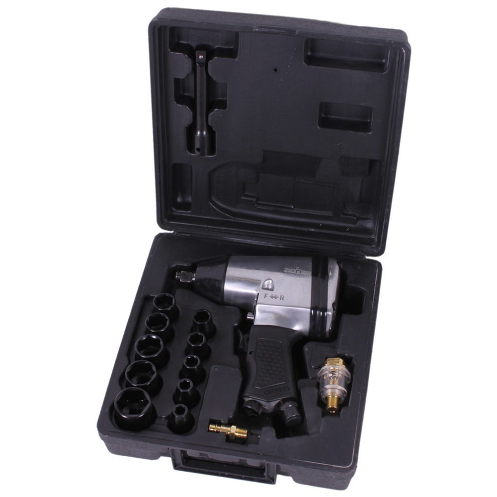 Avvitatore pneumatico a impulsi 1/2" con bussole 9-27mm