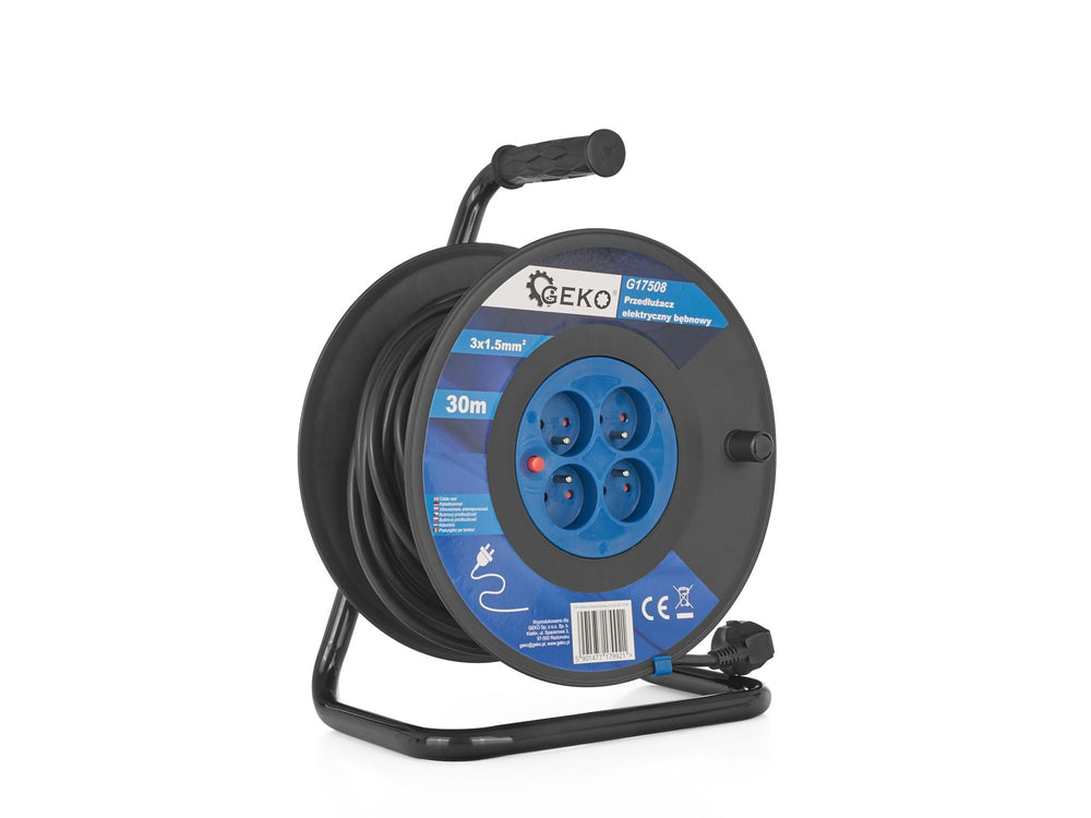 Avvolgicavo elettrico 3x1,5 mm² 30 m