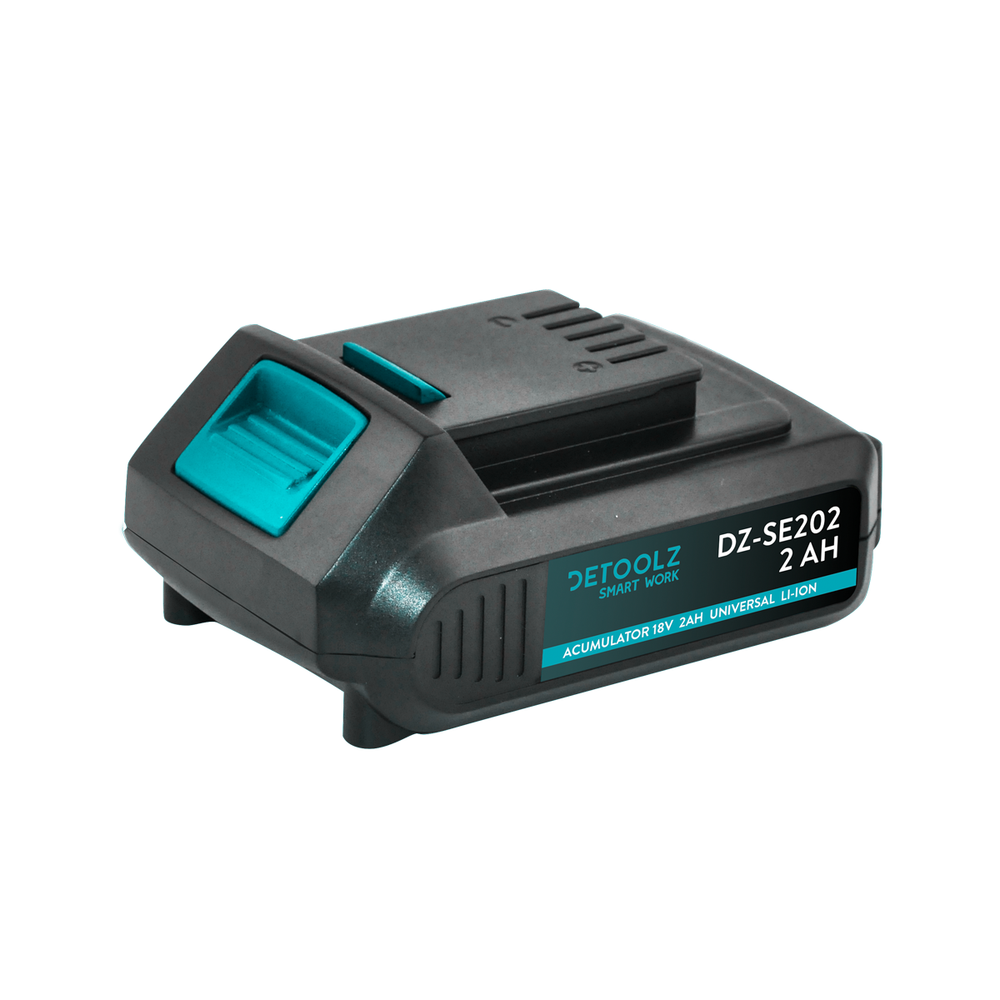 Batteria agli ioni di litio 18V, universale, ricaricabile da 2, 0 Ah, adatta per avvitatori a impulsi elettrici, motoseghe e vari utensili