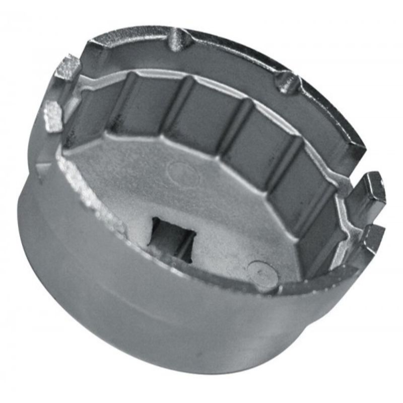 Chiave a tazza per filtro dell'olio, 3/8", diametro 64.5 mm,14 lati,compatibile con Toyota Auris, Corolla, Premio, Prius per motori 1,8l e 2l