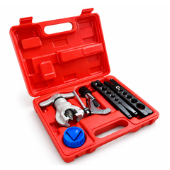 Kit bordatura, svasatura di tubi freno e tubi, set di attrezzi per l'espansione di tubazioni dei freni, ideale per sistemi di frenatura idraulici, Gebo Tools