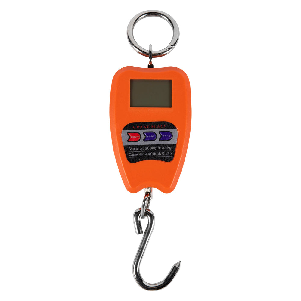 Bilancia per pesci, bilancia per bagagli, da appendere con display LCD, per valigie con grande maniglia, bilancia postale digitale, bilancia digitale professionale, 200kg