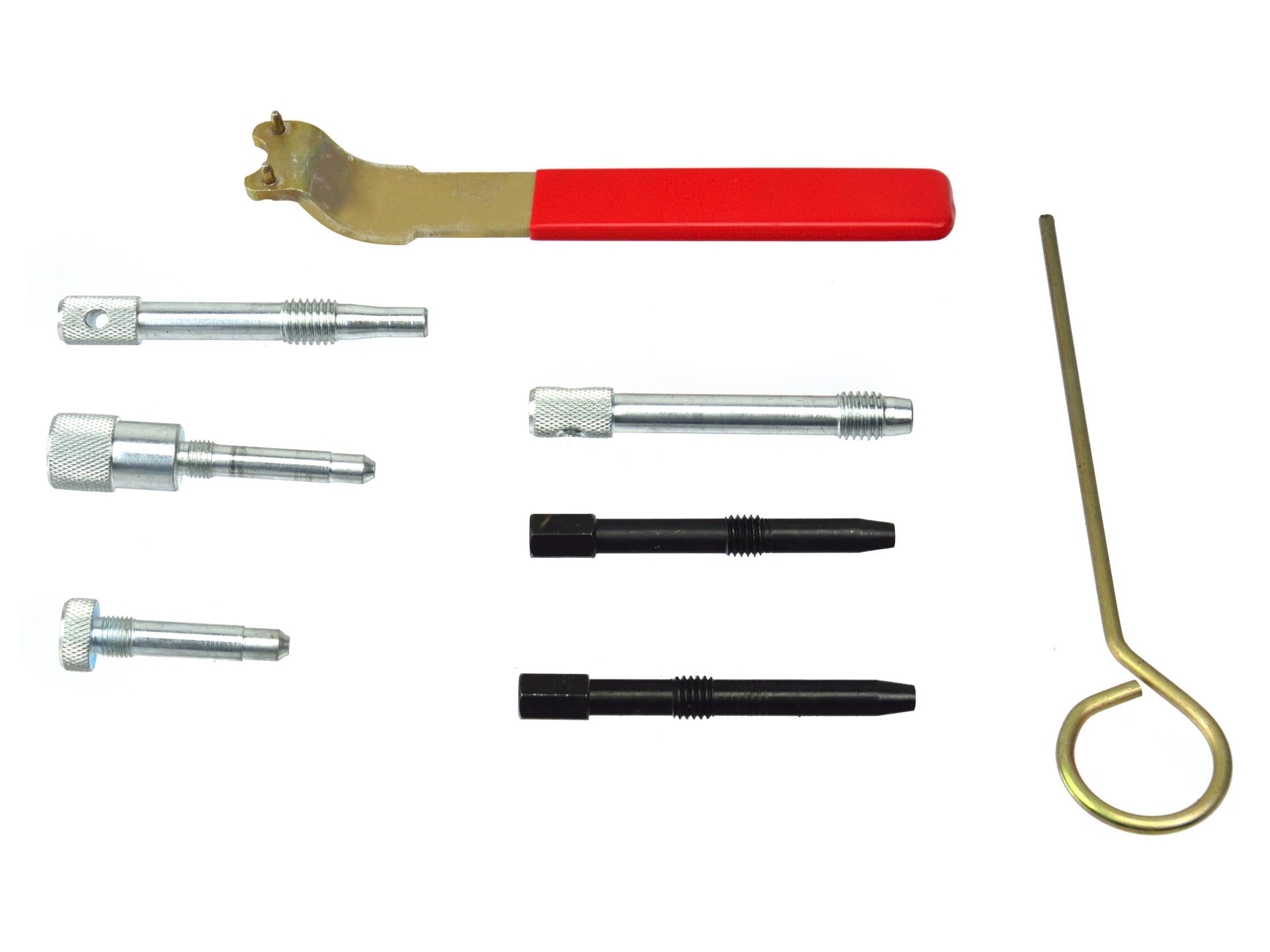 Kit messa in fase motori, attrezzi per il bloccaggio della cinghia di distribuzione dell'albero a camme del motore, compatibile con Chrysler Jeep 2.5 2.8 CRDI
