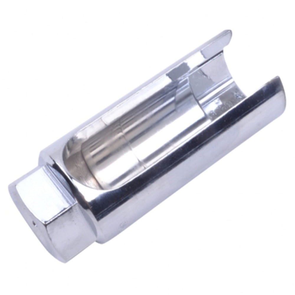 Bussola per sensori di sonda lambda 3/8'',22 cm,con asola laterale da 18 mm,chiave speciale per smontaggio sonda lambda