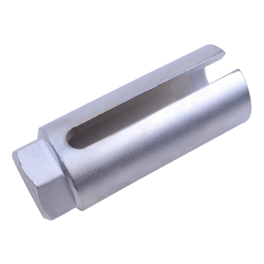 Bussola per sensori di sonda lambda 3/8'',22 cm,con asola laterale da 8 mm,chiave speciale per smontaggio sonda lambda