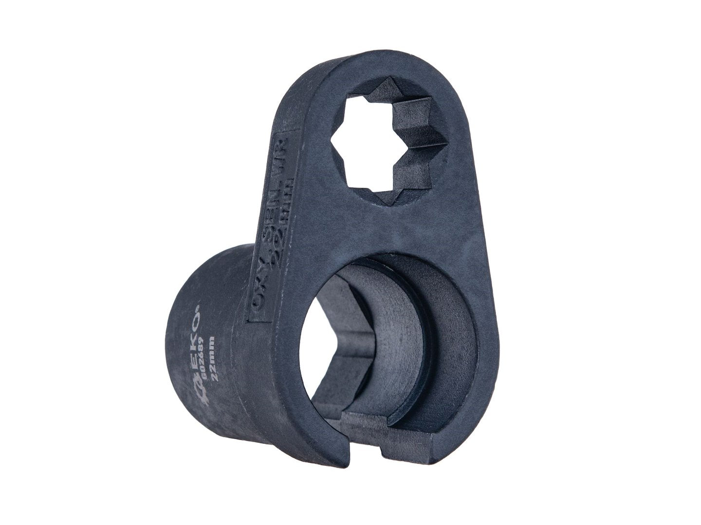 Bussola per smontaggio sonda  lambda 1/2'',22 cm,con asola laterale, chiave speciale sensore di ossigeno O2 Geko