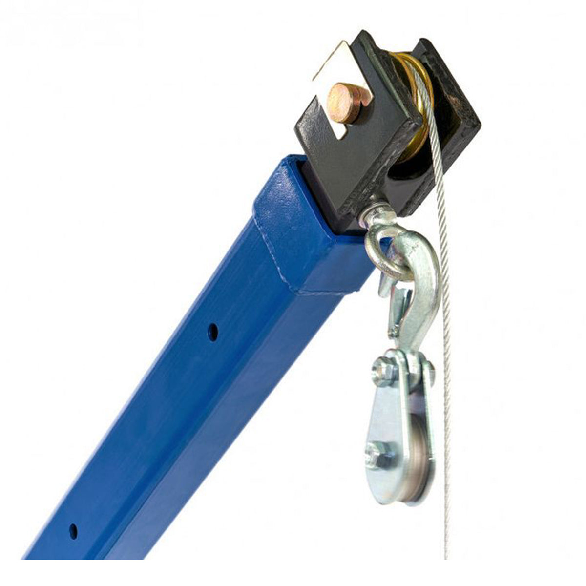 Gru idraulica per piattaforme auto, braccio estensibile, gruetta per pick up con verricello, 500 kg Hbm Machines