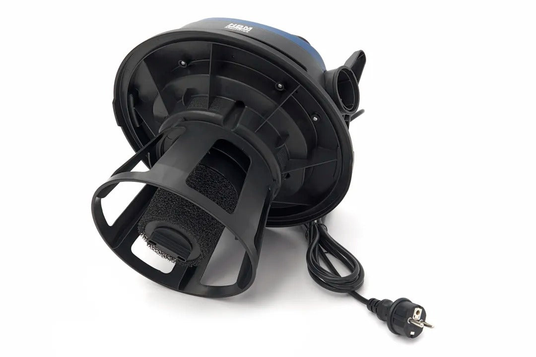 Aspirapolvere aspiratore industriale secco umido per officina casa e auto 1200 W 25 litri HBM