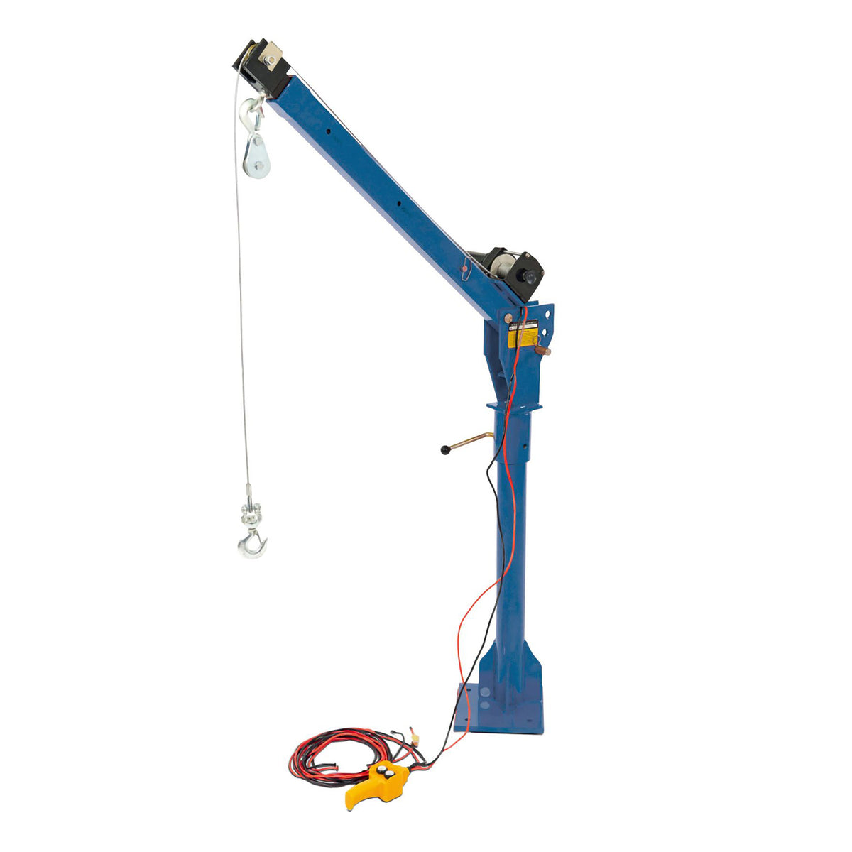 Gru idraulica per piattaforme auto, braccio estensibile, gruetta per pick up con verricello, 500 kg Hbm Machines