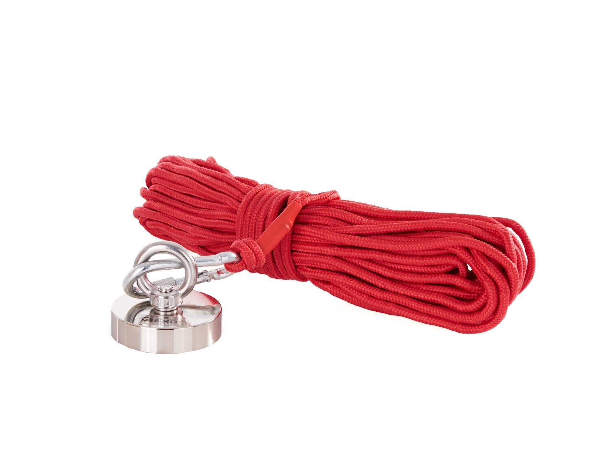 Calamita potente - set di magnete da pesca - forza di trazione 170kg - magneti al neodimio - calamite potenti con corda (20m) & guanti - magnet fishing