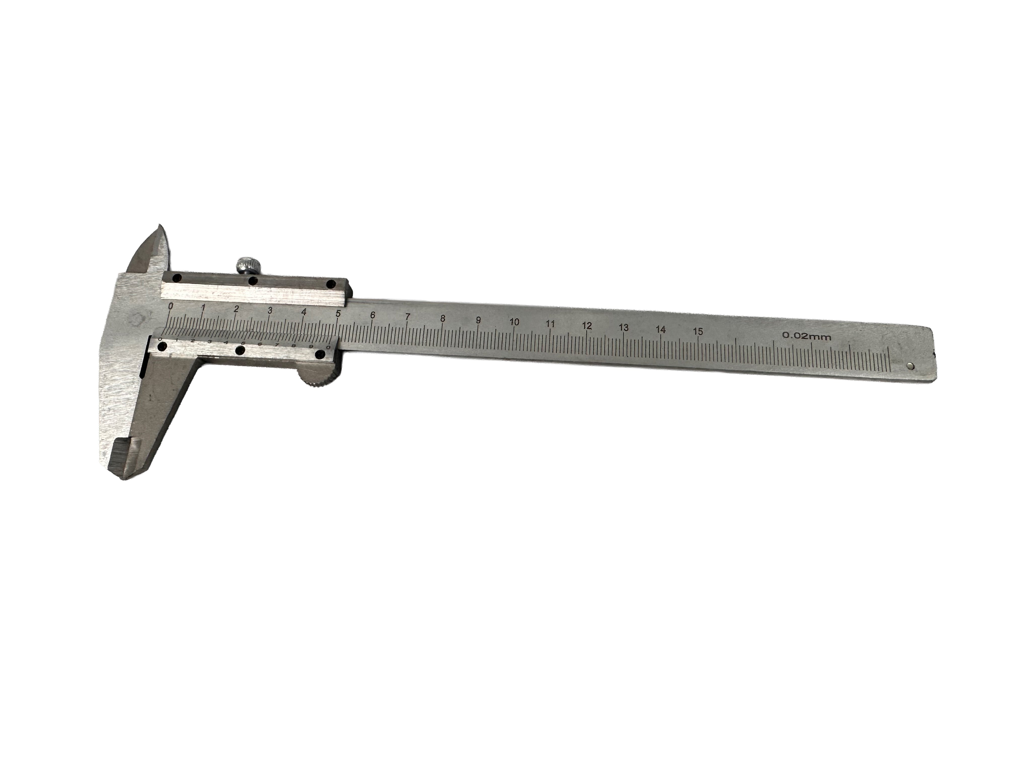 Calibro a corsoio, campo di misura 150 mm, strumento micrometrico di misurazione della profondita ad alta precisione, per uso professionale e fai da te, Gebo Tools