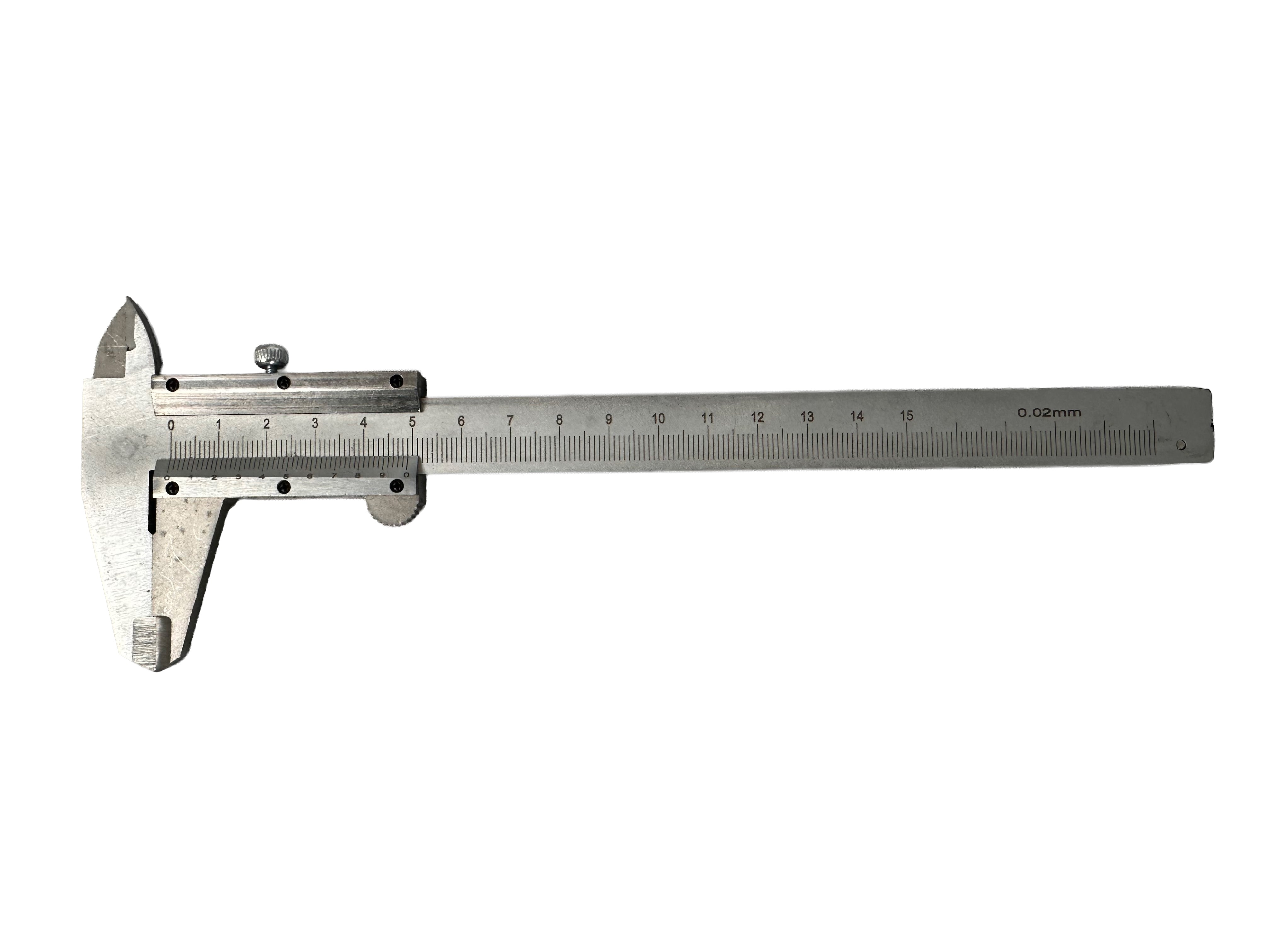Calibro a corsoio, campo di misura 150 mm, strumento micrometrico di misurazione della profondita ad alta precisione, per uso professionale e fai da te, Gebo Tools