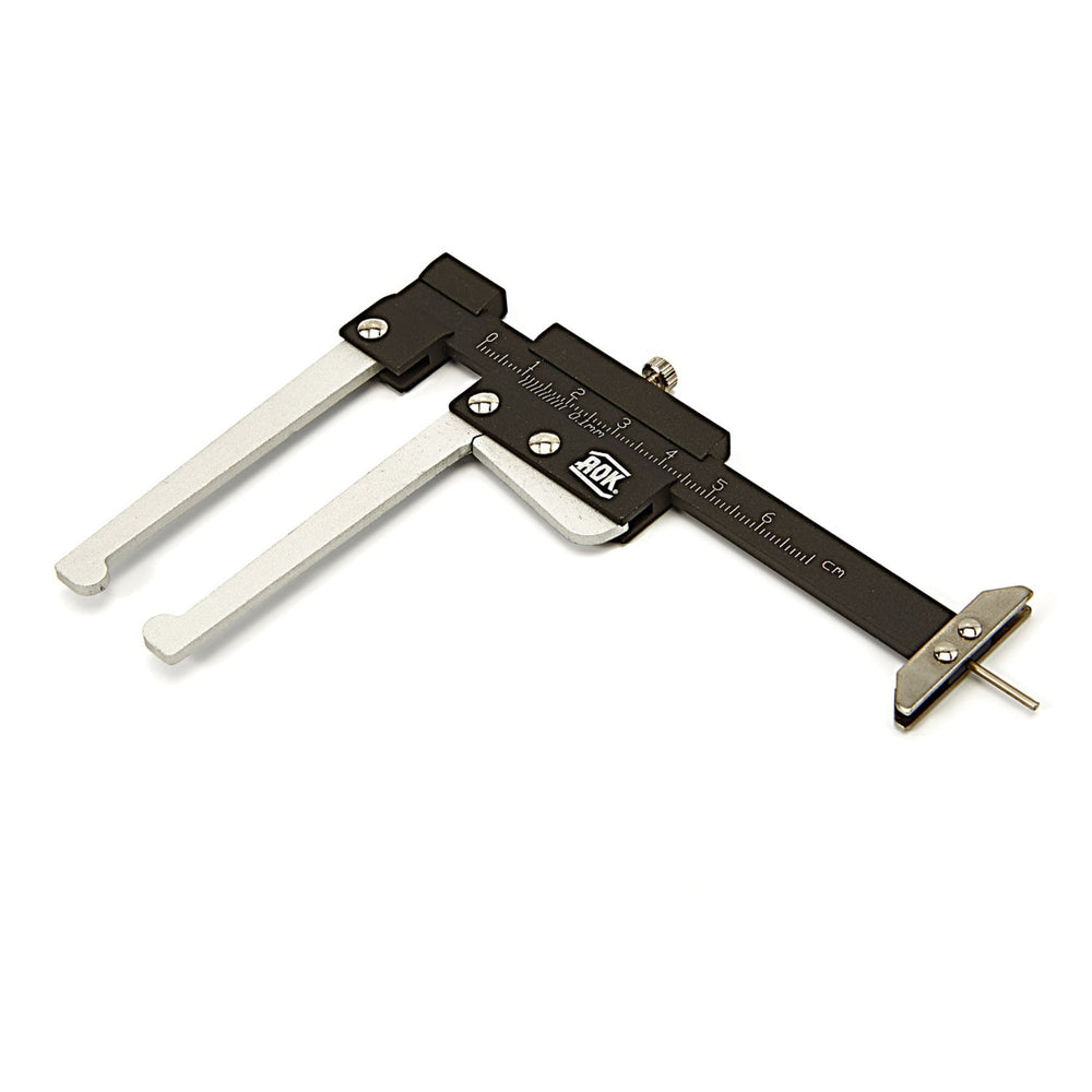 Calibro a corsoio, campo di misura 60x0.01 mm, strumento micrometrico di misurazione dello spessore disco freno e battistrada pneumatico ad alta precisione, per uso professionale e fai da te