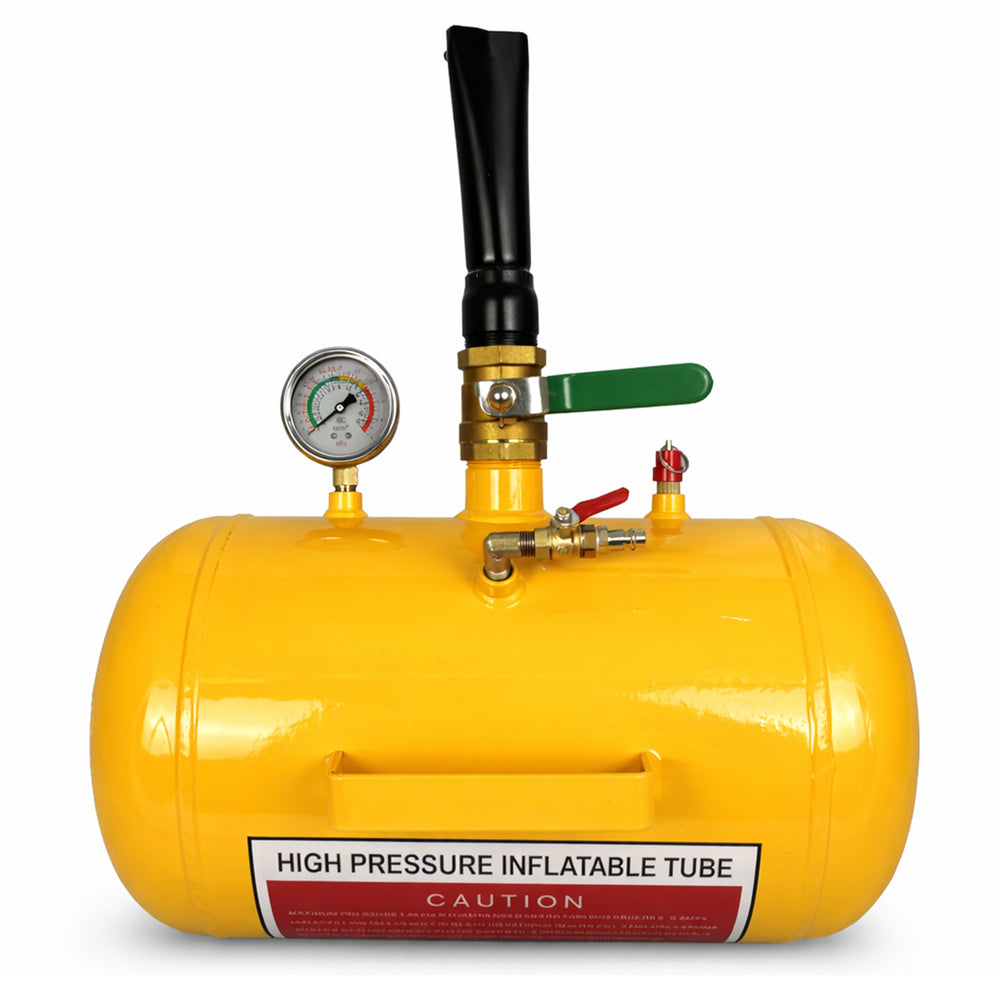 Cannone ad aria per tallonatura pneumatici ,tallonatore per gomme pneumatici, booster portatile da 18 litri Gebo Tools