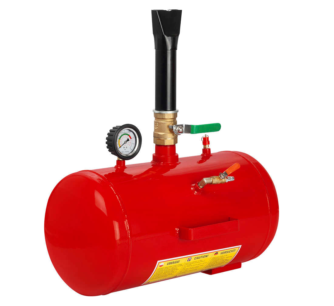 Cannone ad aria per tallonatura pneumatici ,tallonatore per gomme pneumatici, booster portatile da 29 litri