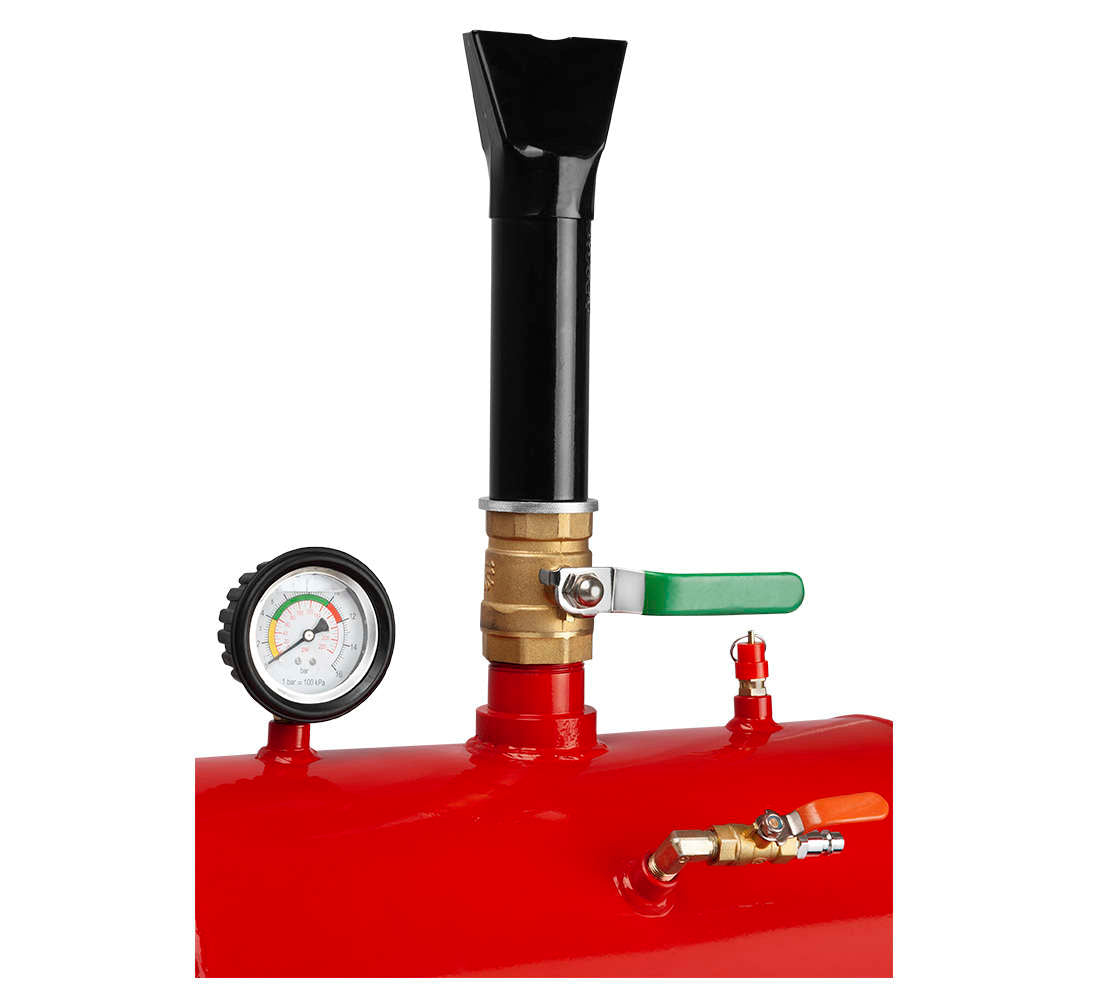 Cannone ad aria per tallonatura pneumatici ,tallonatore per gomme pneumatici, booster portatile da 29 litri