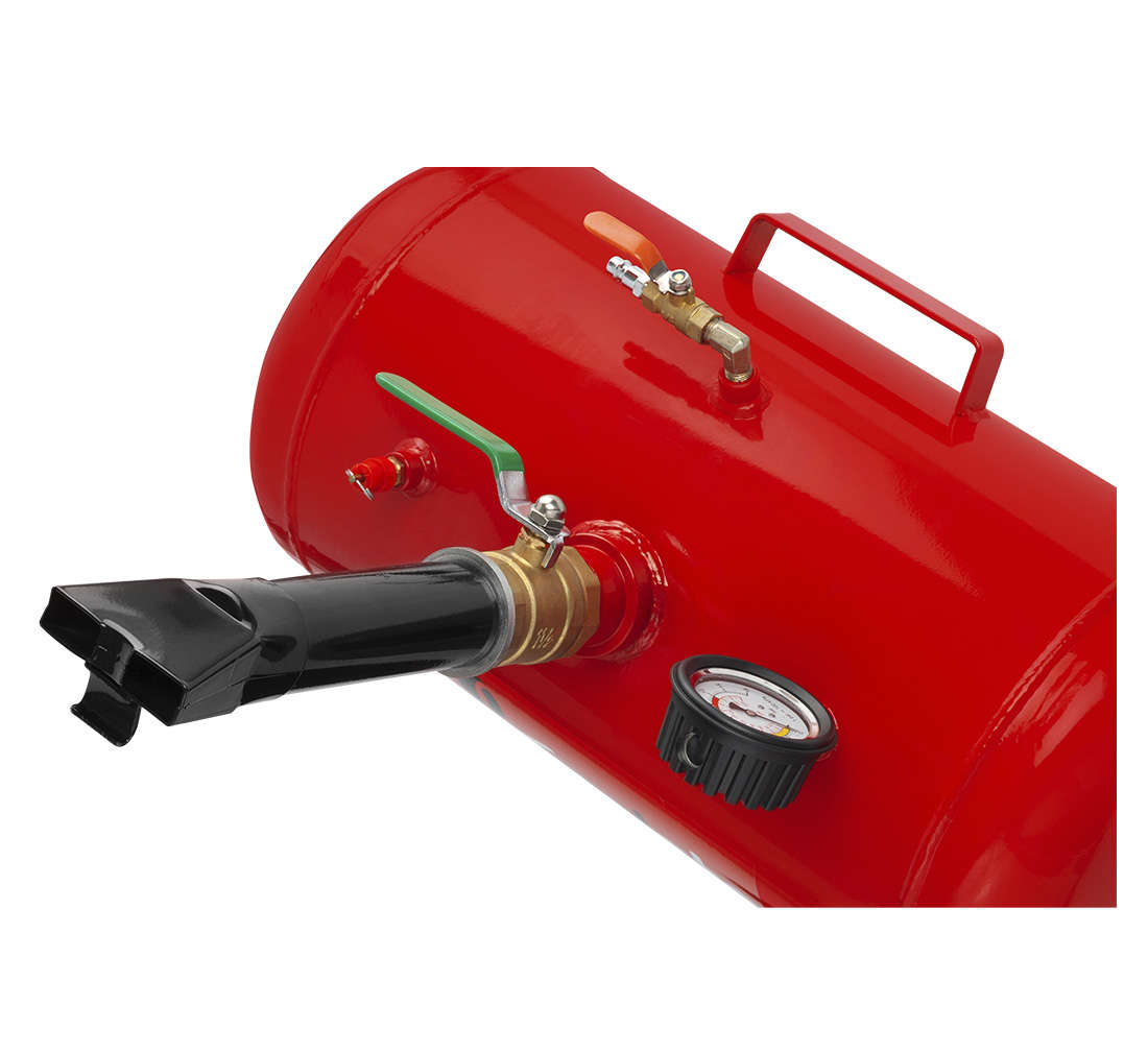 Cannone ad aria per tallonatura pneumatici ,tallonatore per gomme pneumatici, booster portatile da 29 litri