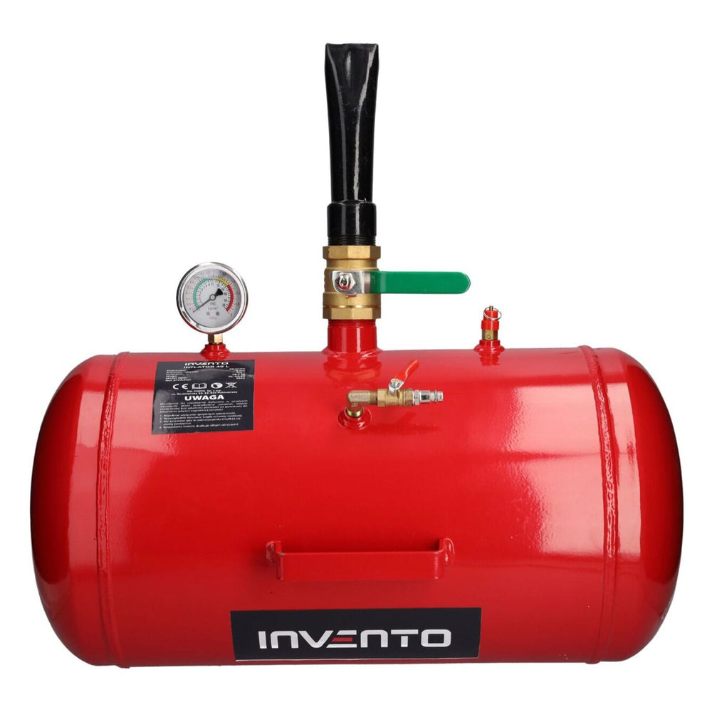 Cannone ad aria per tallonatura pneumatici ,tallonatore per gomme pneumatici, booster portatile da 30 litri Invento