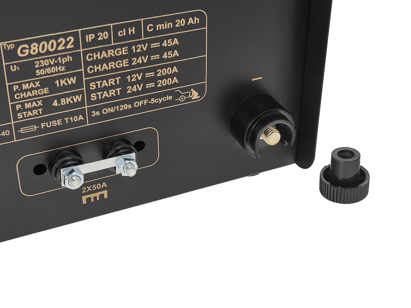 Caricabatteria auto con funzione Booster, avviatore di emergenza con caricabatterie 200A 12/24V Geko